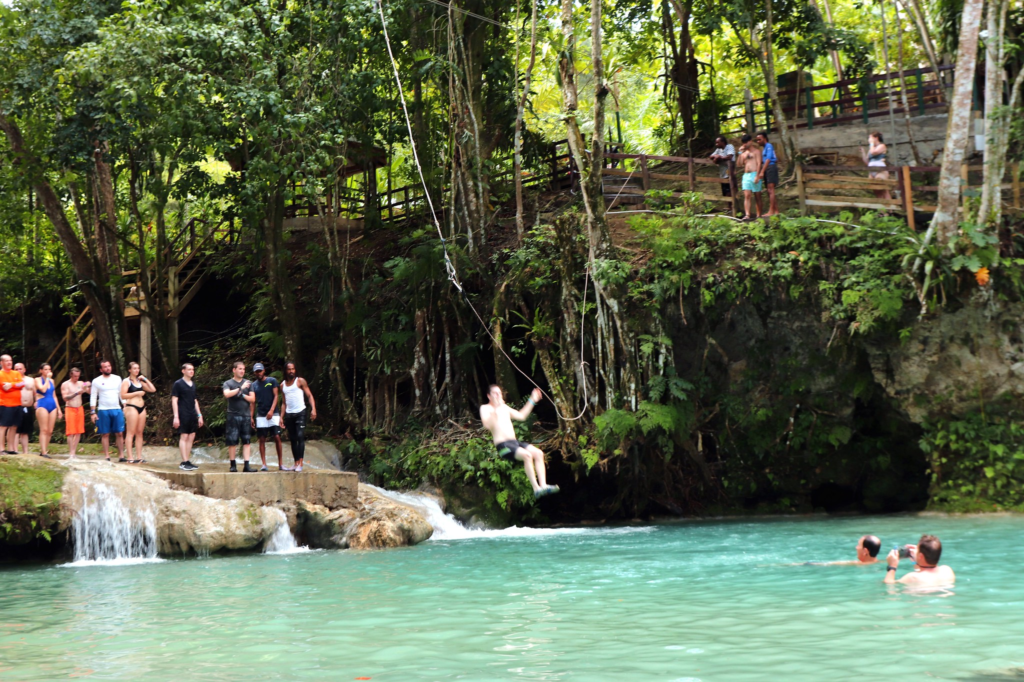 Experiences in Jamaica: Blue Hole, Jamaica